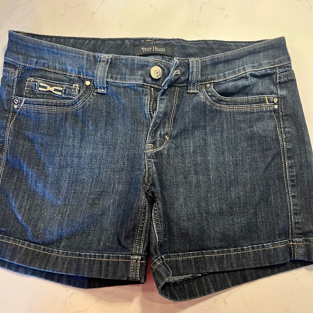 Women's Blue Denim Shorts